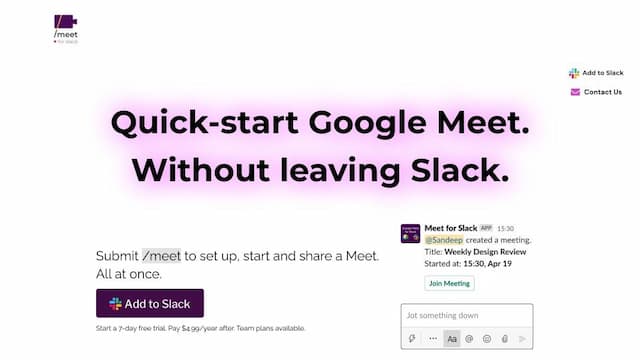 Meet AI for Slack