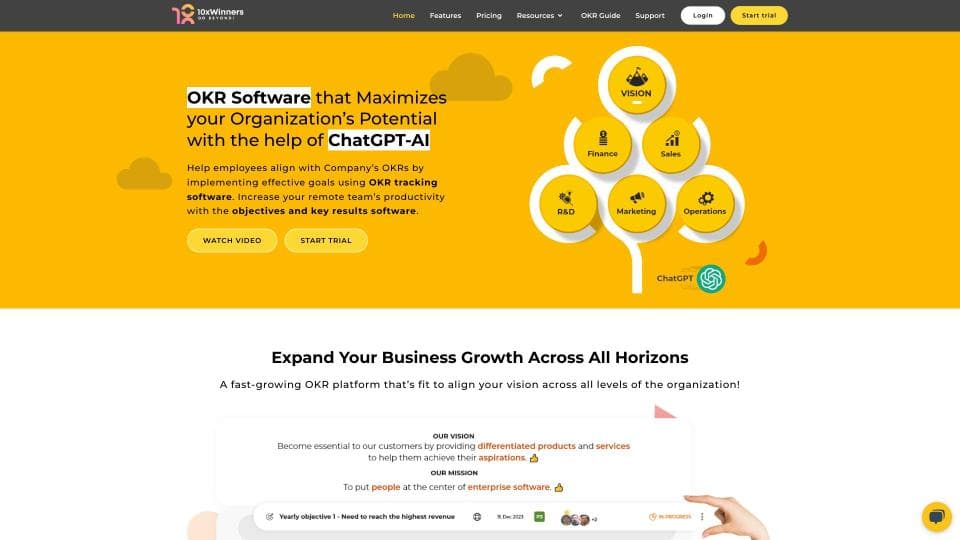 10xWinners OKR