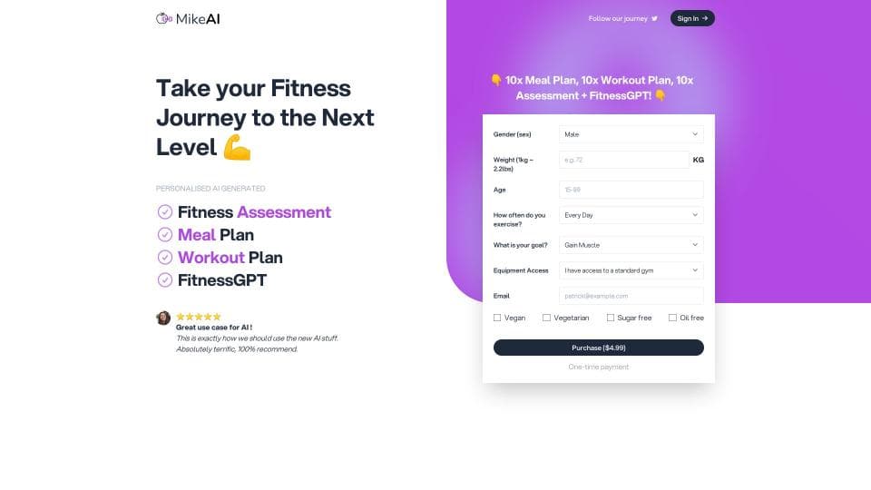 AI Meal Planner