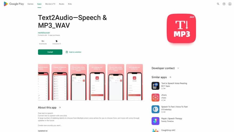 Text To AudioTTS & MP3_WAV