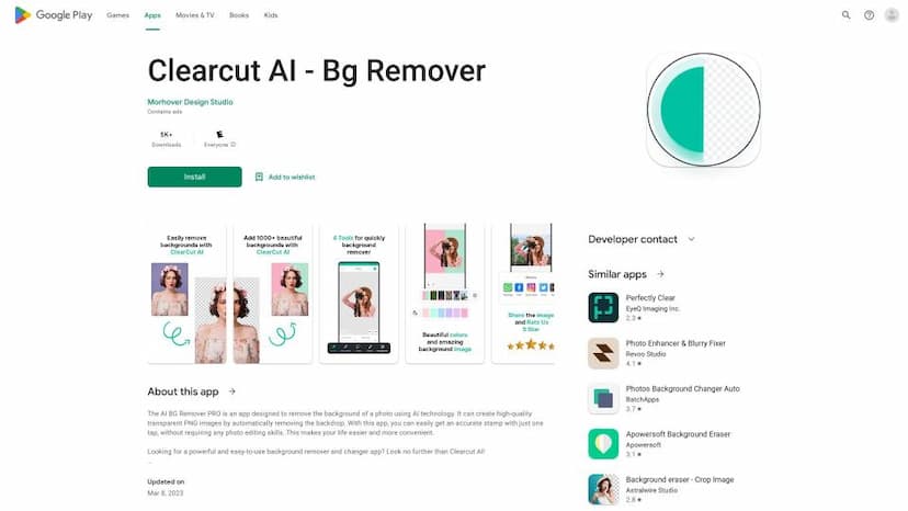 Clearcut AI - Bg Remover