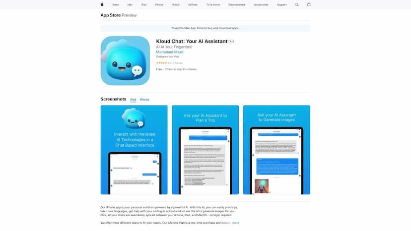 Kloud Chat: AI Assistant