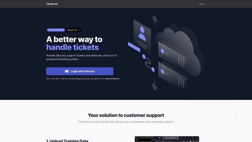 Ticket AI for Discord