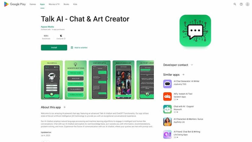 Talk AI - Chatbot AI Assistant