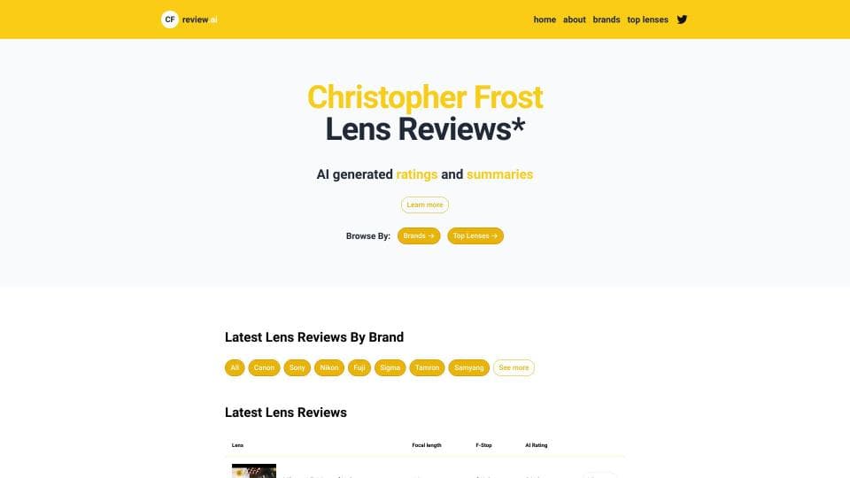 CFReview.ai