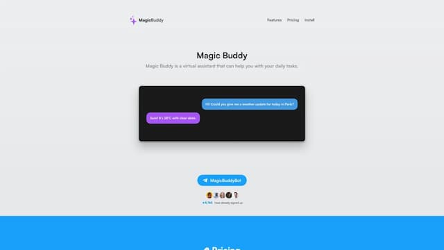 MagicBuddy - ChatGPT in Telegram